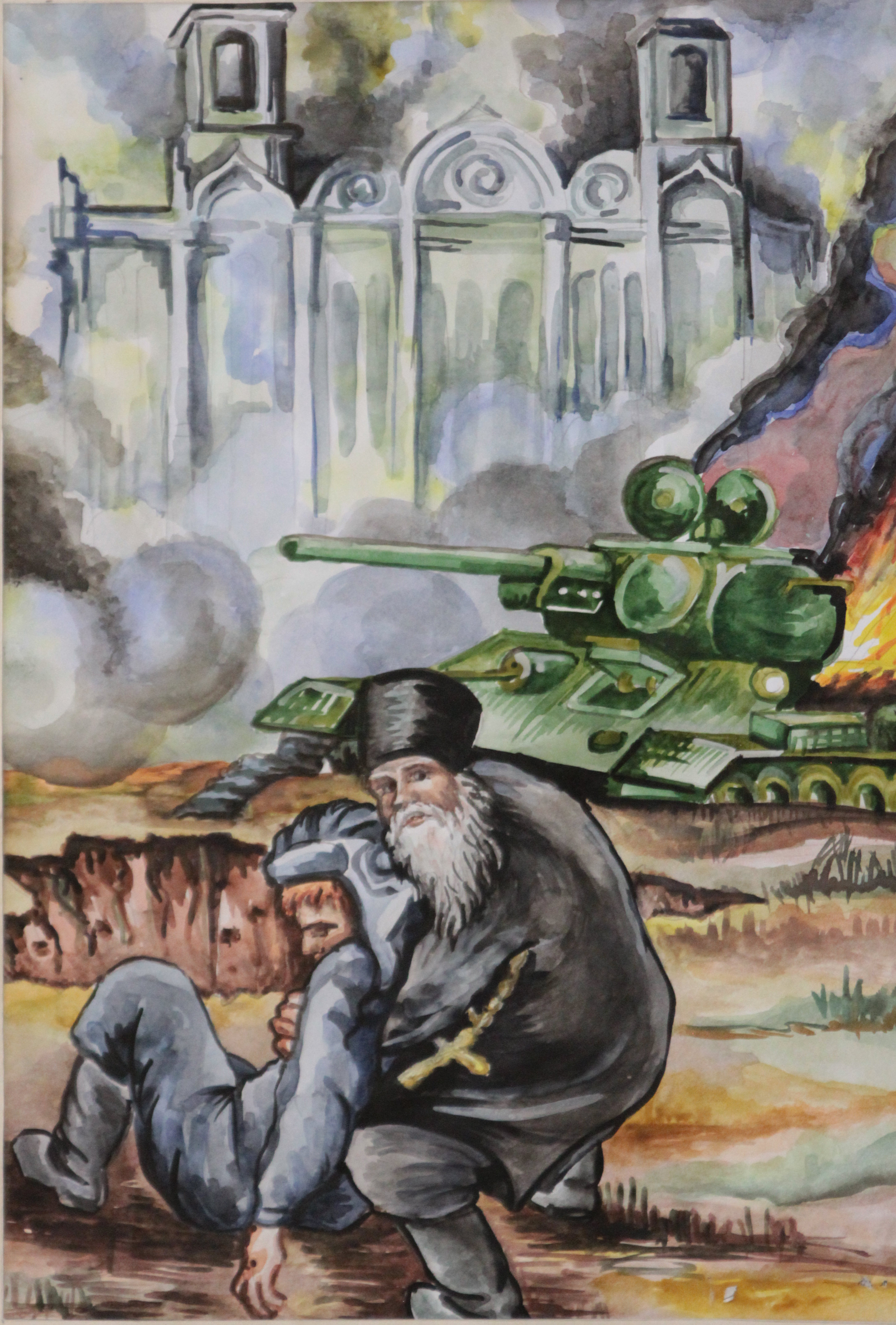 Рисунок на тему начало Великой Отечественной войны